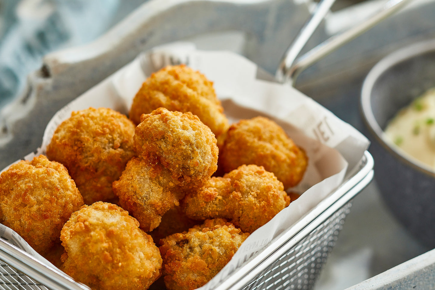 Garlic Breaded Mushrooms (per 100g)