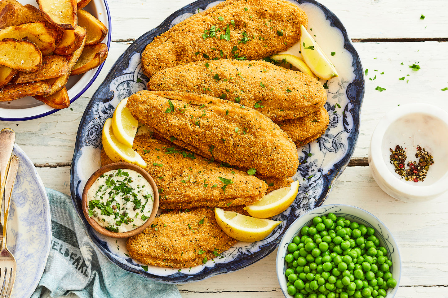 Lemon & Parsley Dusted Haddock FIllets