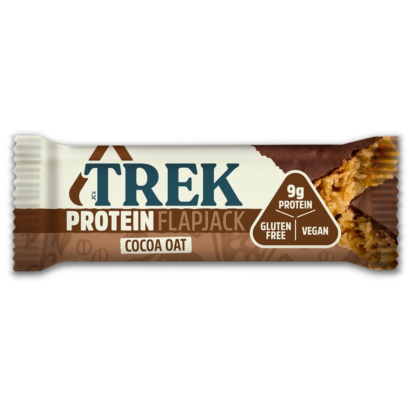 Trek Protein Flapjacks Cocoa Oat 50g