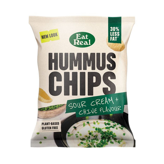 Eat Real - Sour Cream & Chive Hummus Chips